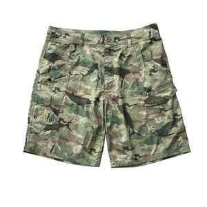 Aftco Men's Camouflage Outdoor Swim Shorts - 36
